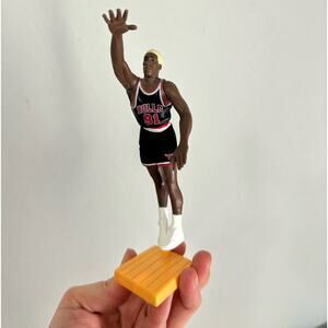 Chicago Bulls- Figurine- Dennis Rodman- 91 - adjustable arms- basketball- retro